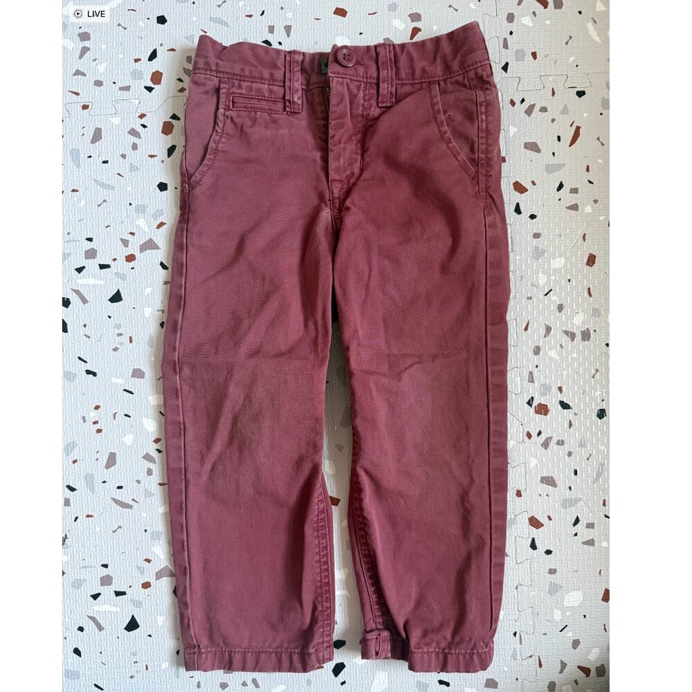 GAP Burgandy Red Cotton Chinos